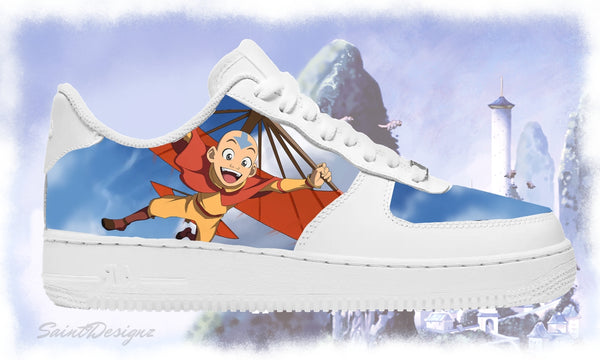 The Last Airbender Aang and Appa Custom Shoe
