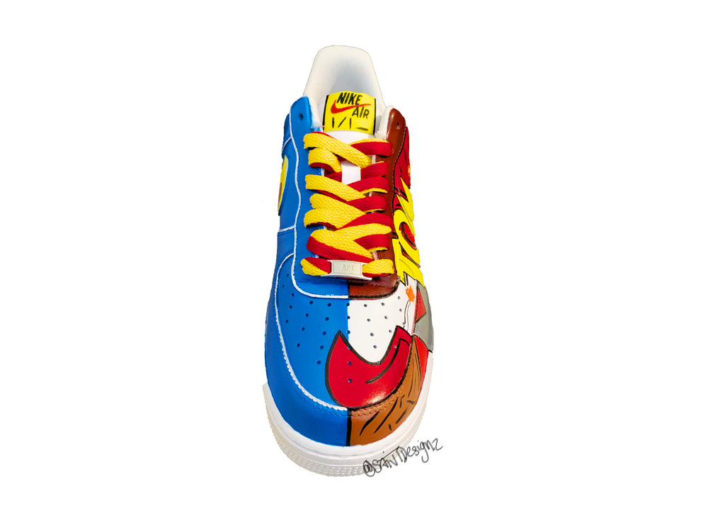 and Jerry Custom Air Force 1's – Saint Designz