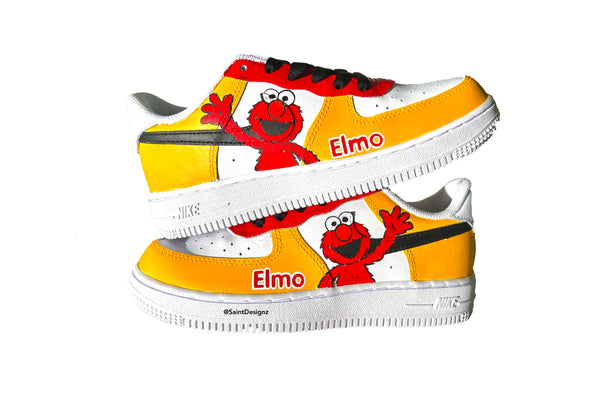 Elmo Custom Air Force 1's