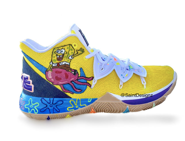 Spongebob Custom Painted Shoes – Saint Designz